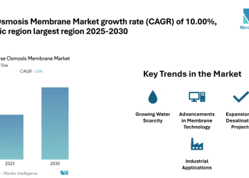 Reverse osmosis membrane Market Size and Share Analysis with CAGR of 10% | BNKO Environmental Technology, Permionics Membranes Pvt ltd, Samco Technologies Inc, Toray Industries, Inc
